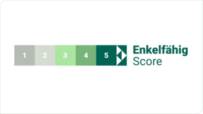 Skóre udržateľnosti Enkelfähig Score 931