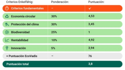 Enkelfähig Score 931