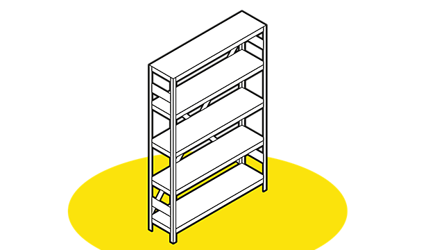 Boltless shelving units – information, tips, selection guide ler