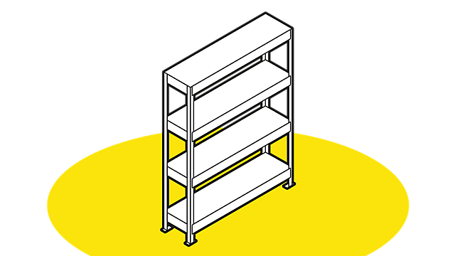Boltless shelving units – information, tips, selection guide ler