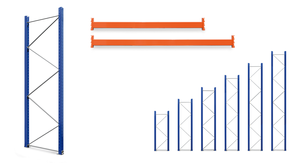 Componente rafturi EUROKRAFTpro și accesorii