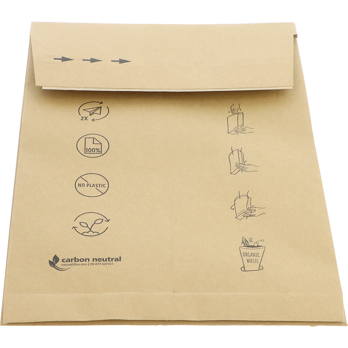 Busta per spedizioni, impermeabile DEBAPOST® - ratioform terra