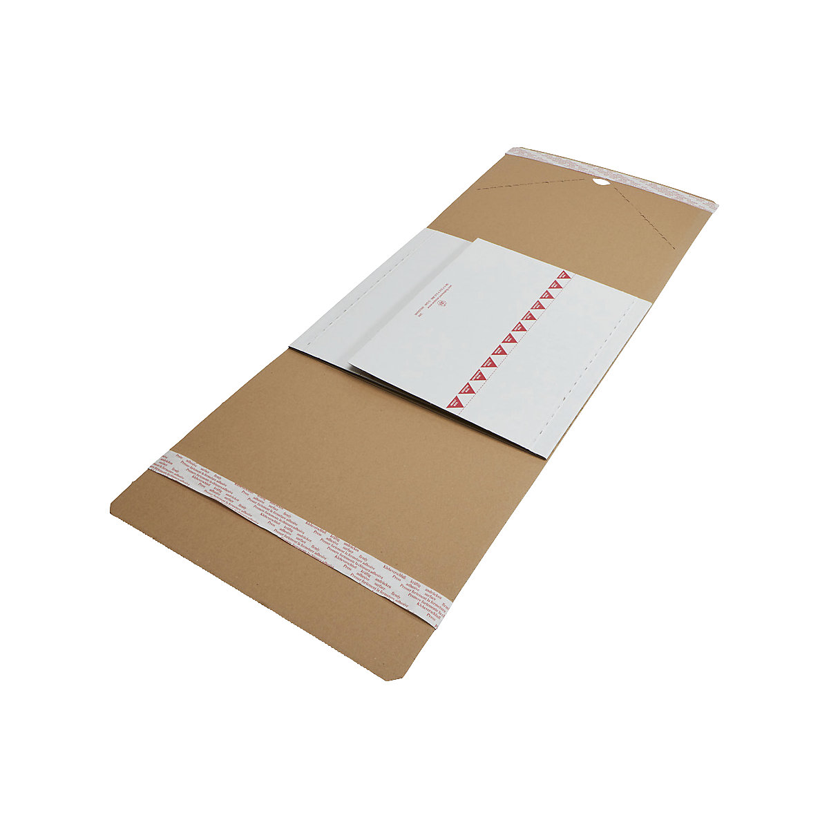 Imballaggio per libri Varistar – flow, chiusura autoadesiva doppia, lungh. x largh. 315 x 315 mm, a partire da 60 pz.-5