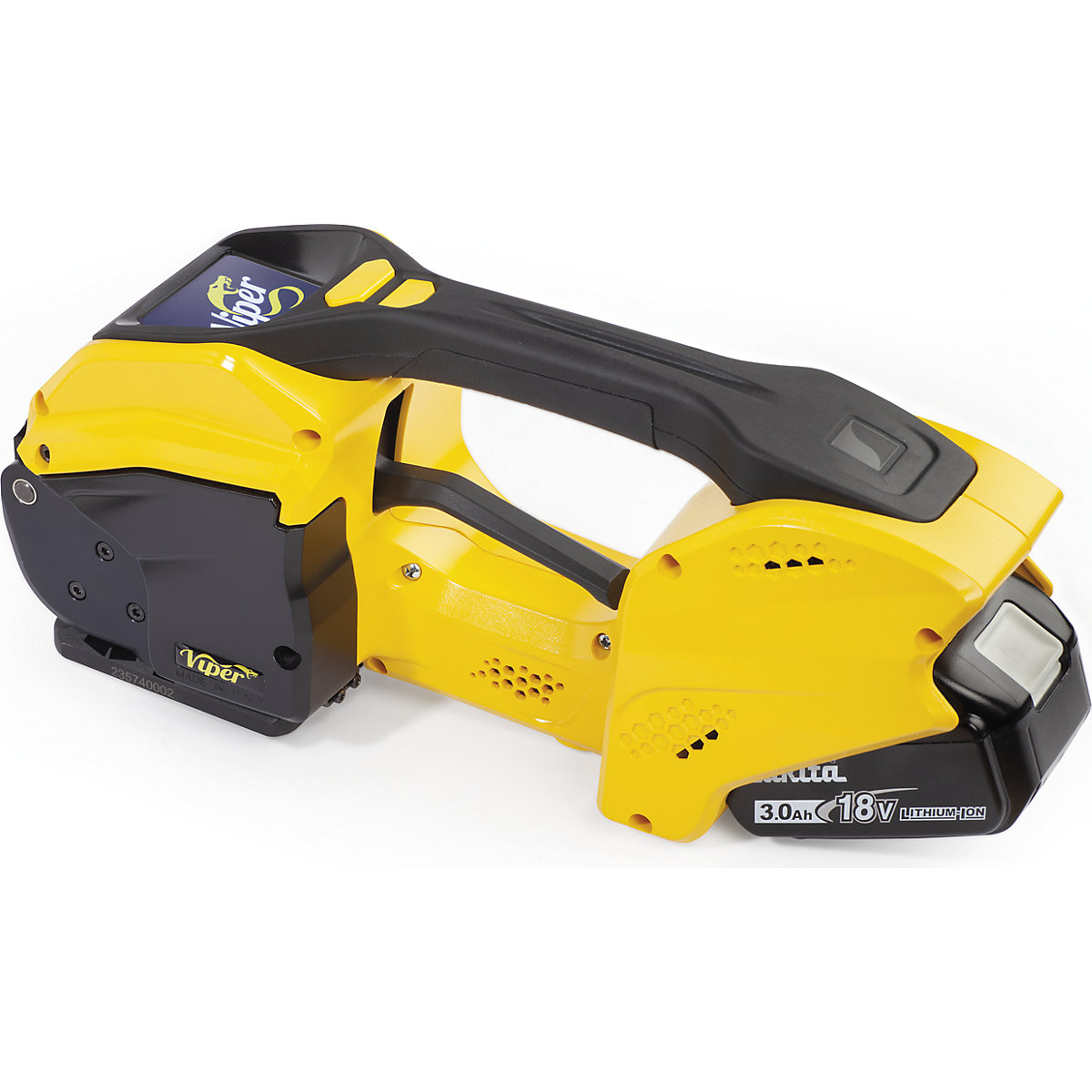 Reggiatrice con batteria ricaricabile VIPER per regge in PP e PET – ratioform (Foto prodotto 2)-1