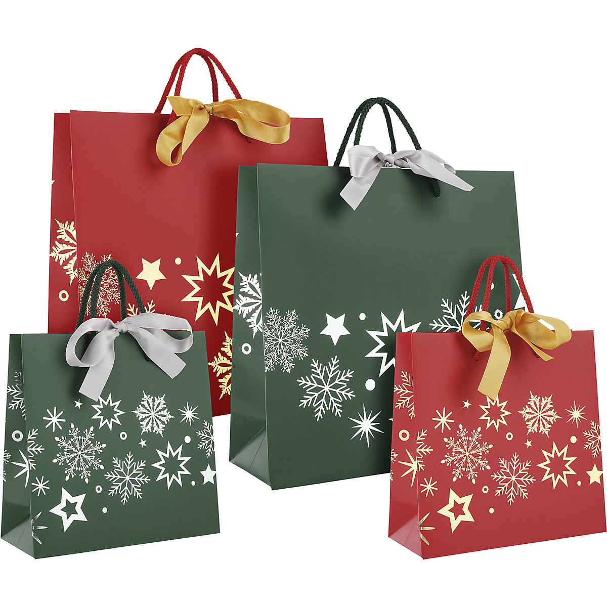 Shopper di carta Winter Glow (Foto prodotto 2)-1