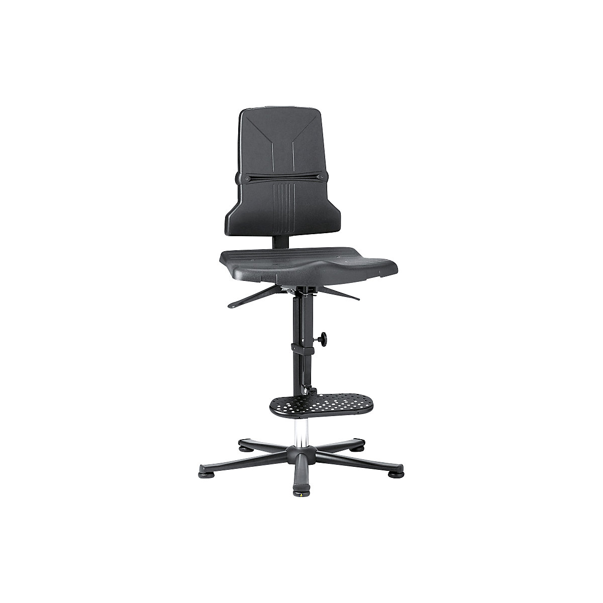 ESD SINTEC industrial swivel chair – bimos, with synchronous technology, with floor glides and step-up-2