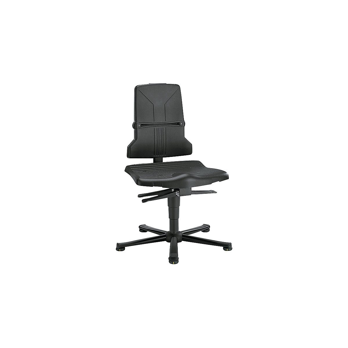 ESD SINTEC industrial swivel chair – bimos, with synchronous technology, with floor glides-3