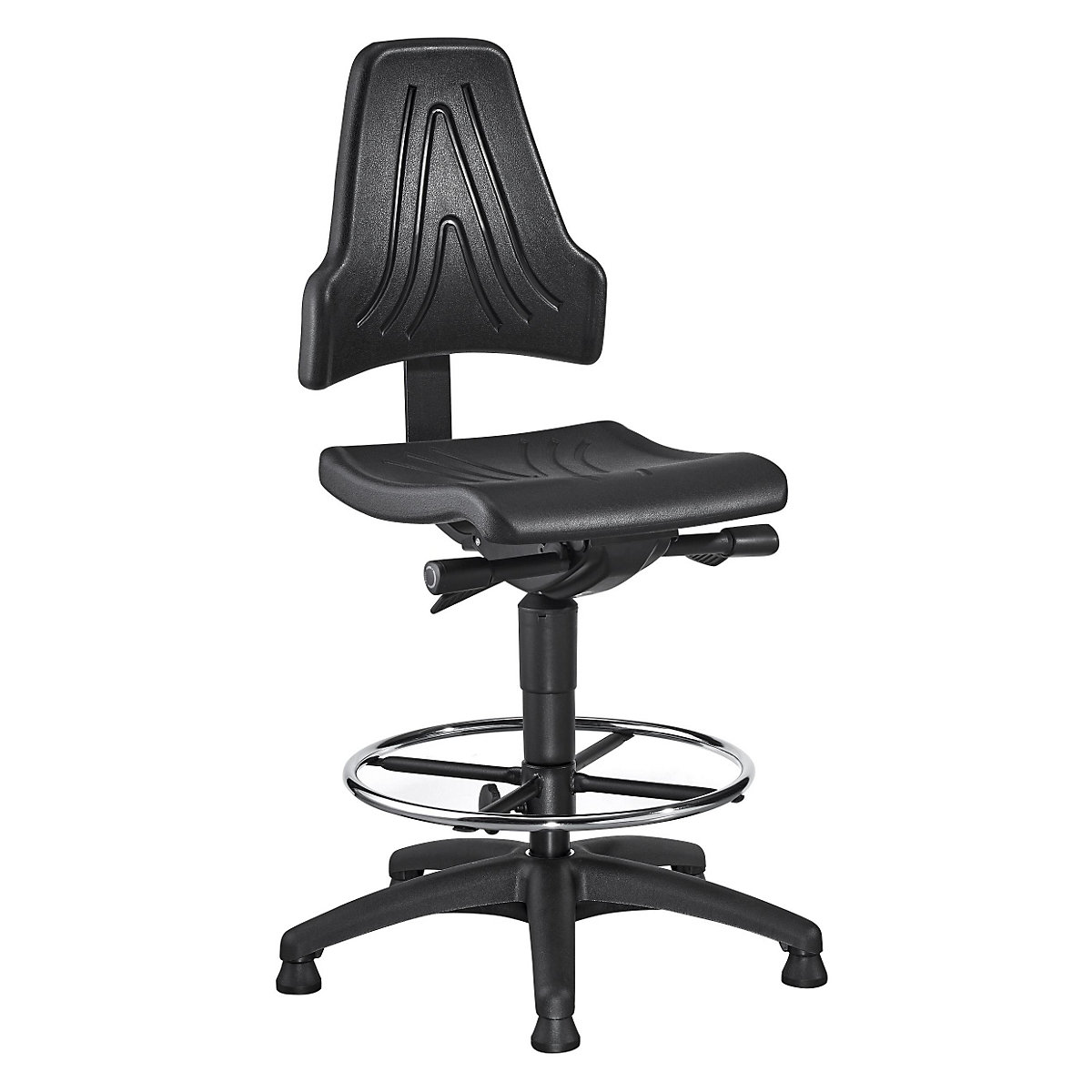 Industrial swivel chair, height adjustable - meychair