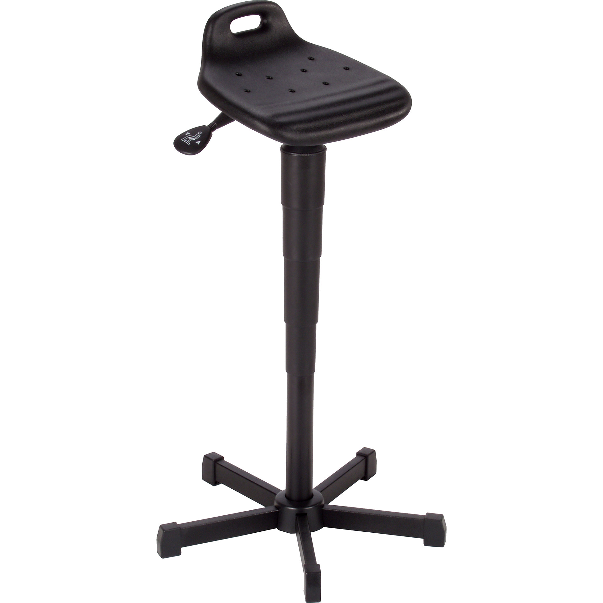 Picture of Anti-fatigue stool - meychair: with integrated handle | kaiserkraft