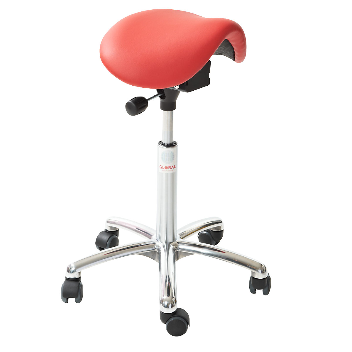 Saddle stool small with easy mechanism kaiserkraft