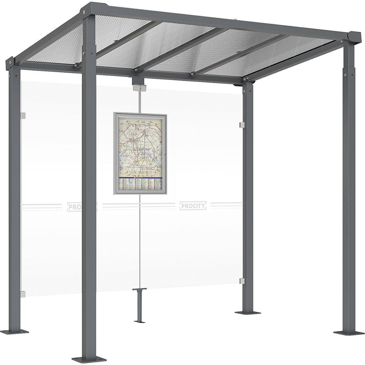 Abri voyageurs MILANO &ndash; PROCITY