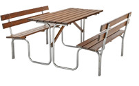 Ensemble bancs et table
