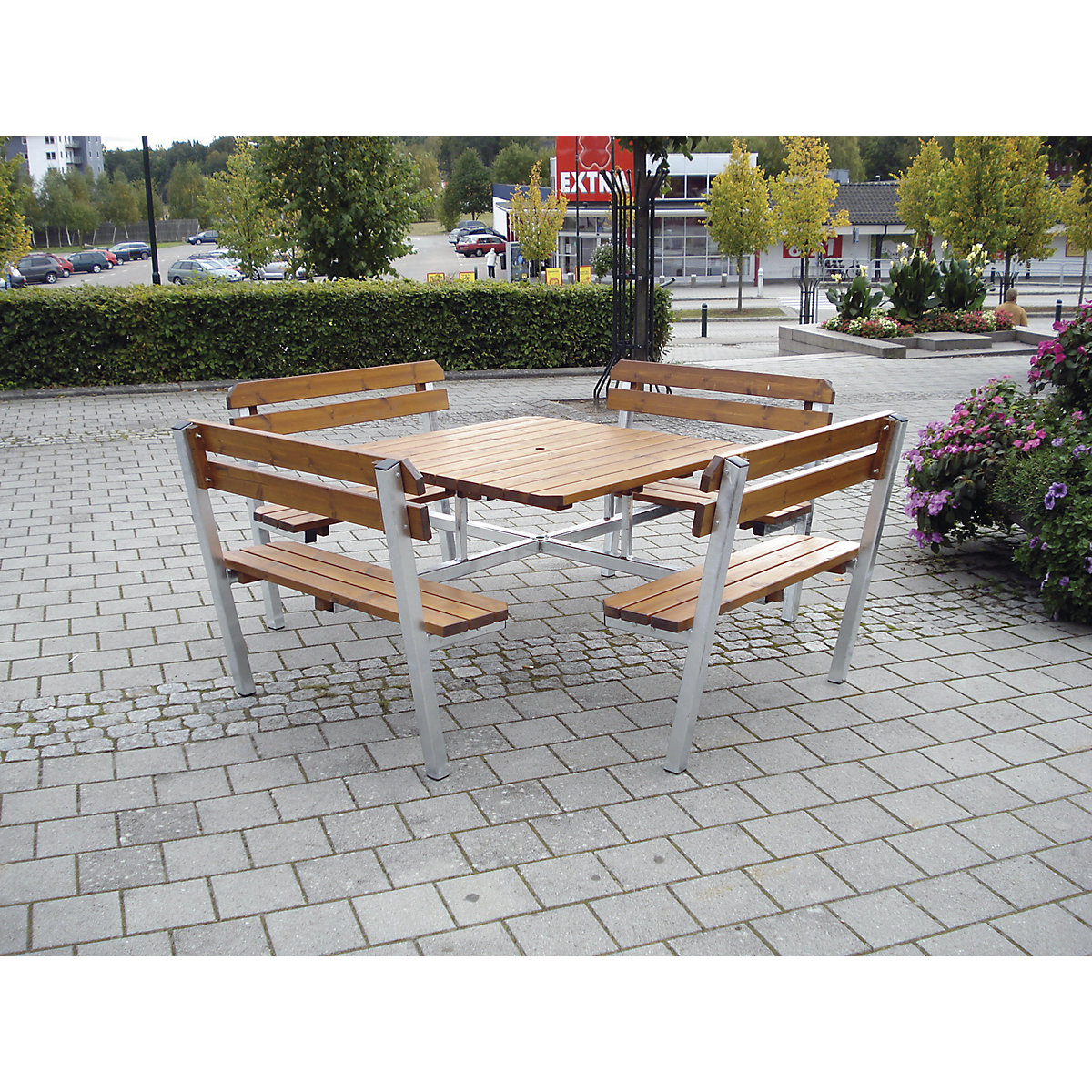 Ensemble bancs et table (Illustration du produit 2)-1