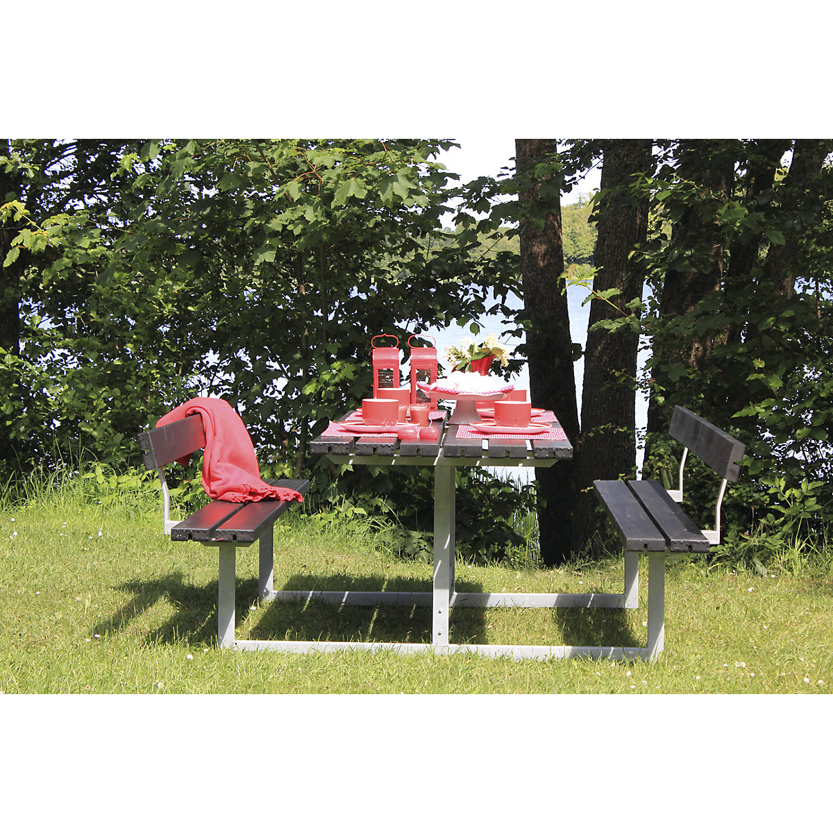 Ensemble table et bancs (Illustration du produit 3)-2