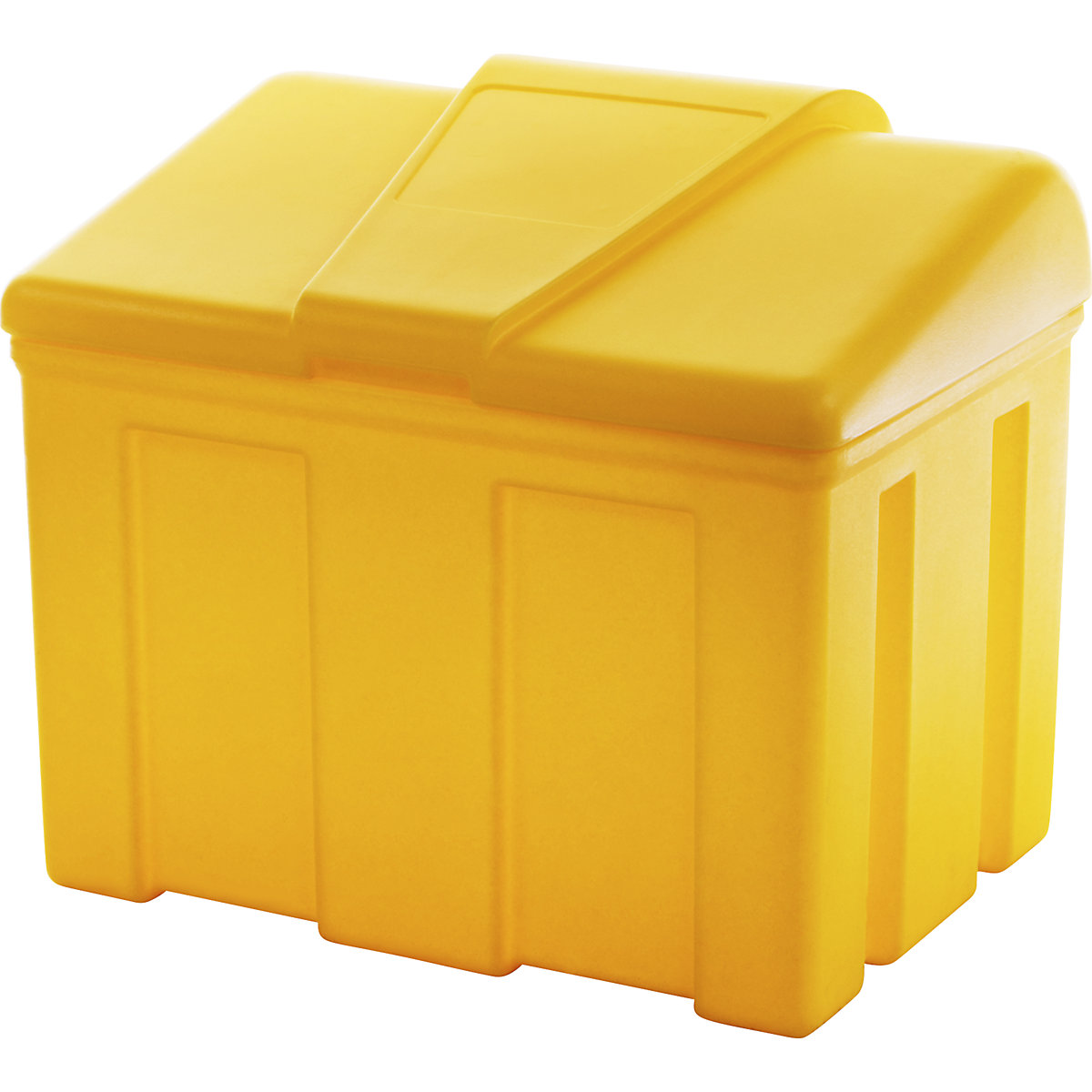 Bac à sel et de stockage – eurokraft basic, capacité 110 l, jaune, à partir de 3 pièces-3