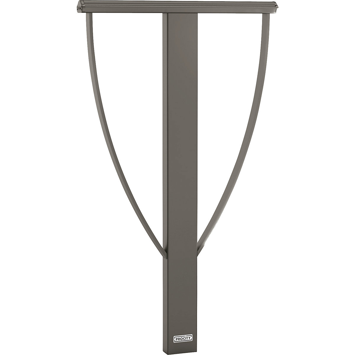 Appuie-roue LISSABON – PROCITY, à sceller dans du béton, gris-1