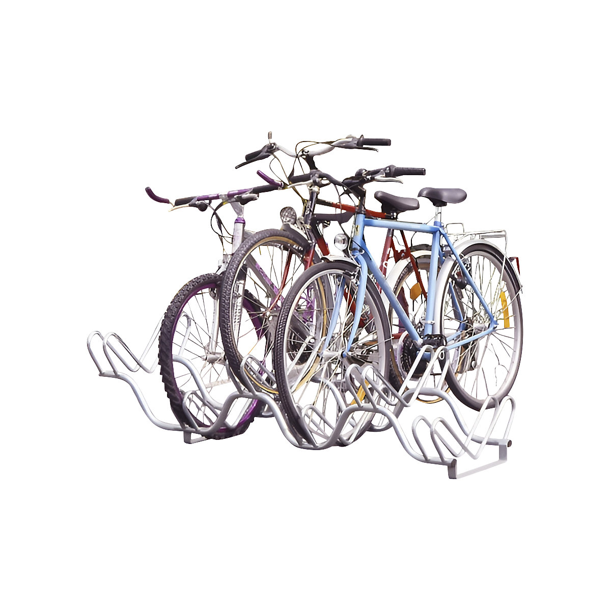 Support à vélos sur 2 niveaux côte à côte - Mottez