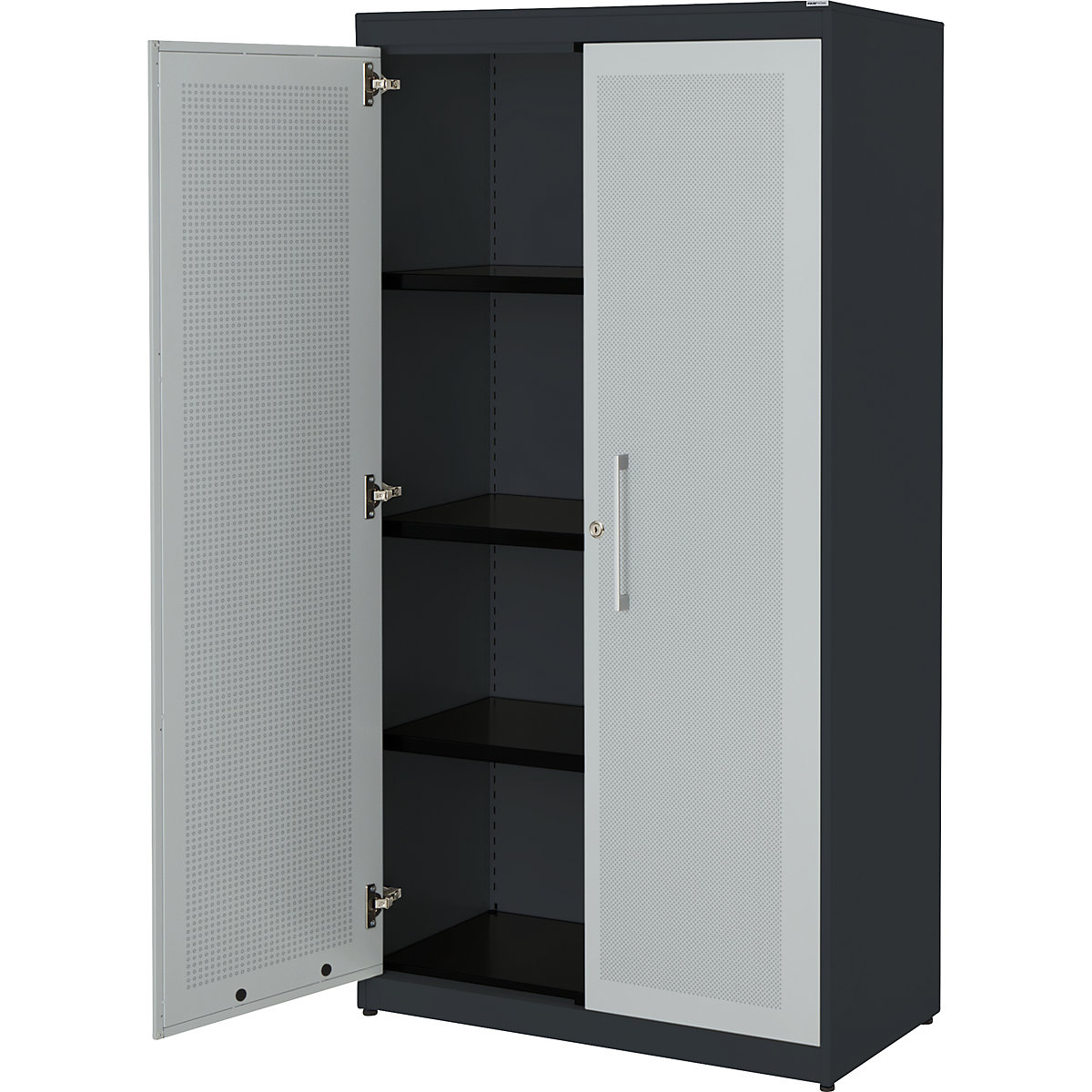 Szárnyasajtós szekrény, zajelnyelő hatással &ndash; mauser