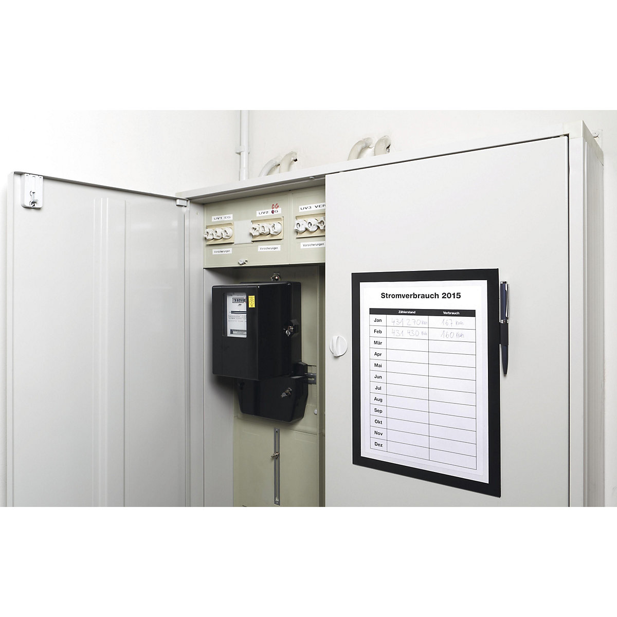 DURAFRAME® NOTE A4 információs keret – DURABLE (Termék képe 3)-2