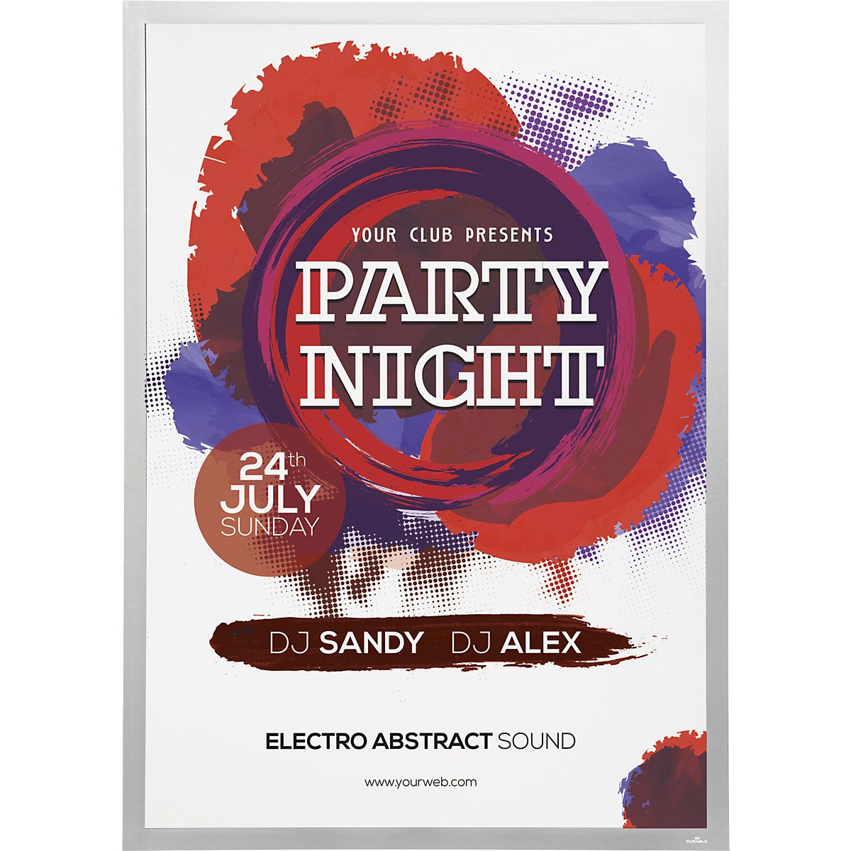 DURAFRAME® POSTER információs keret – DURABLE (Termék képe 3)-2