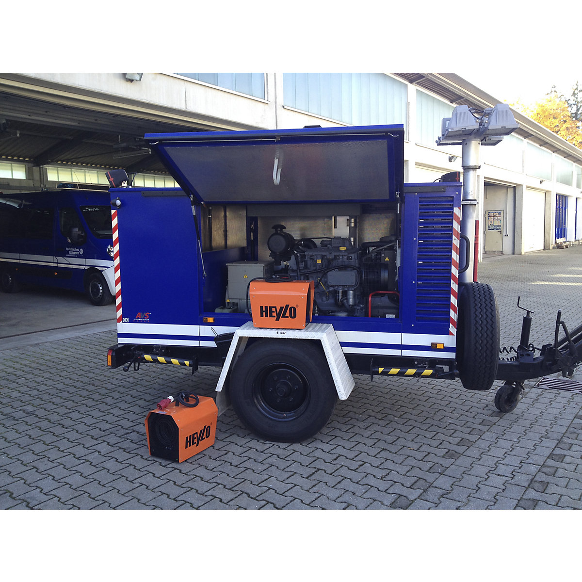 Heylo DE 9 XL elektromos fűtőkészülék (Termék képe 11)-10