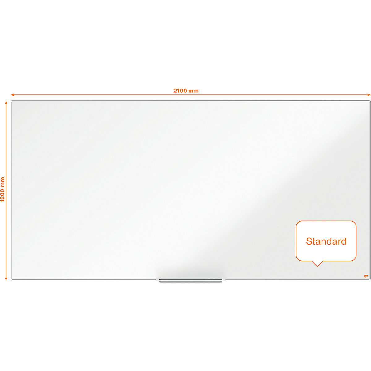 Nano Clean™ PRO fehér tábla – nobo (Termék képe 4)-3