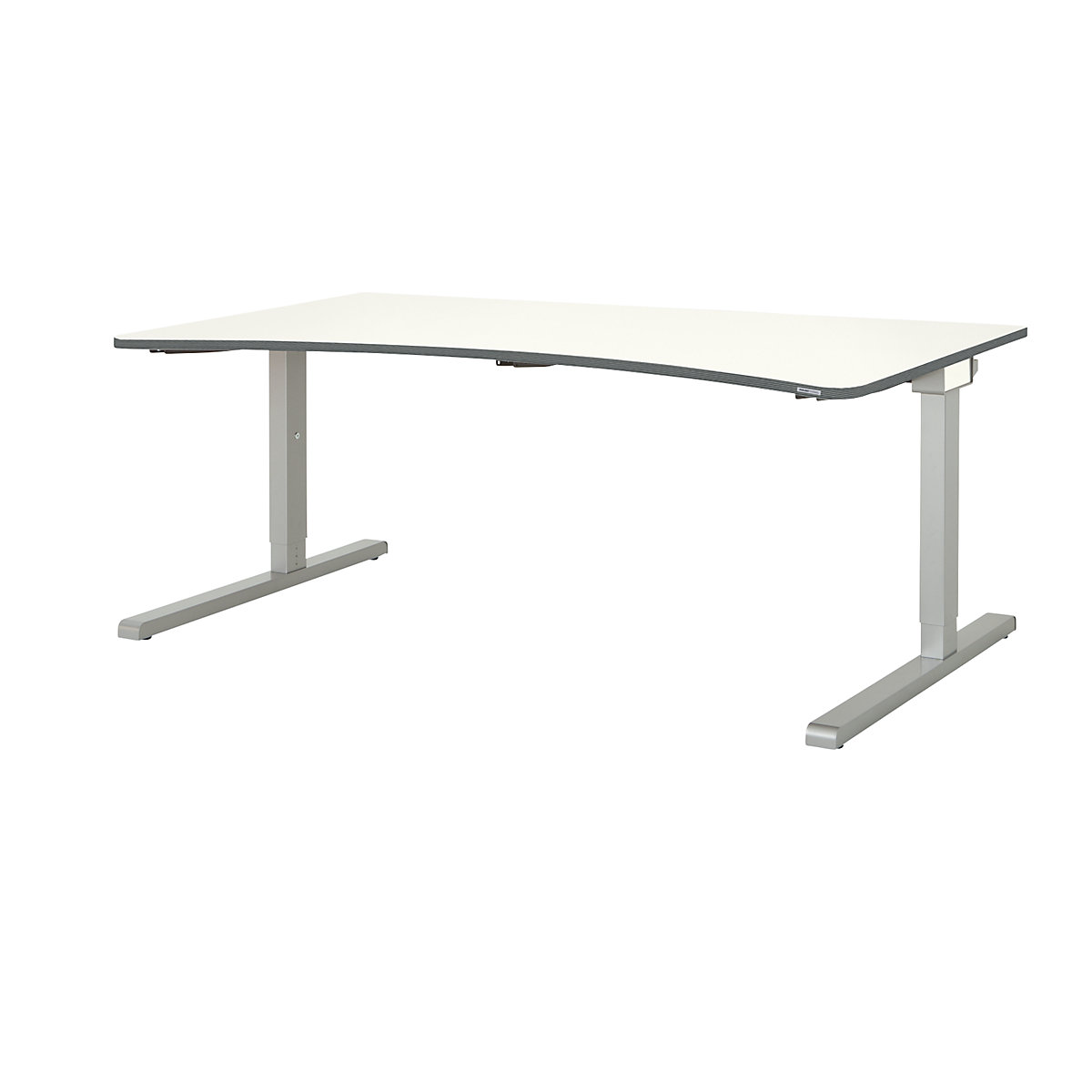 Ívelt alakú asztal, C láb – mauser