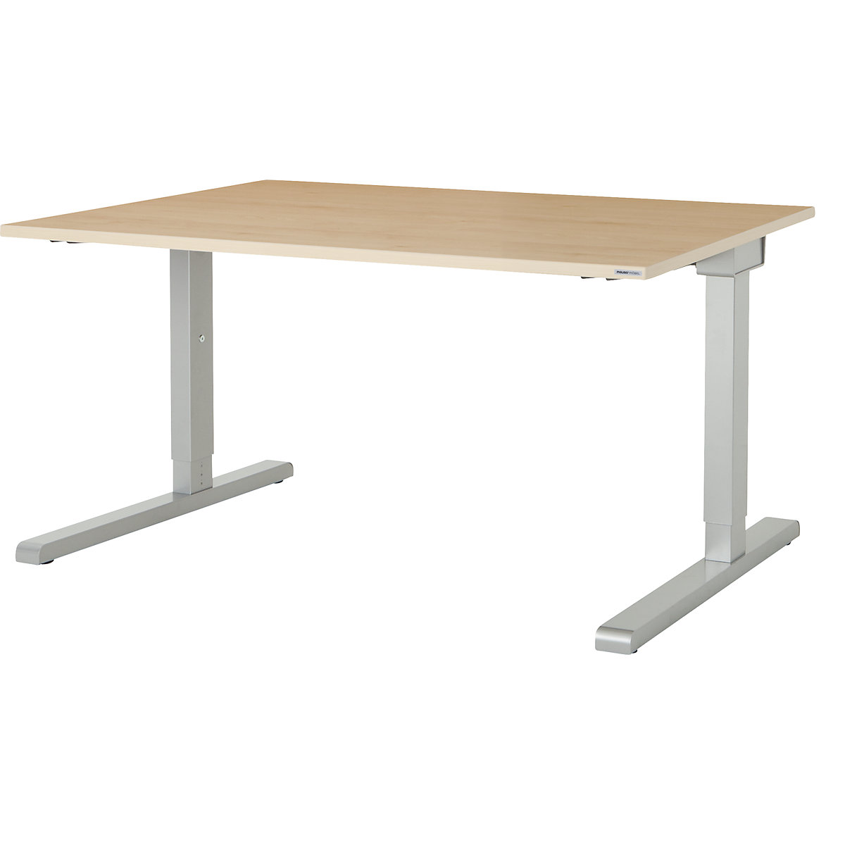 Négyszögletes asztal, C láb – mauser