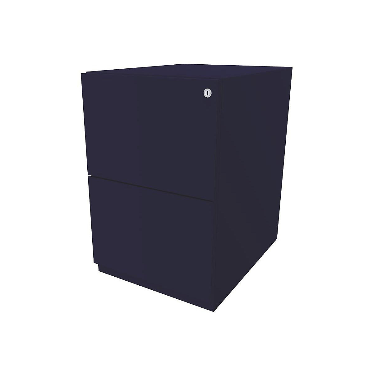 Note™ görgős konténer, 2 függő irattartóval – BISLEY, ma x szé 645 x 420 mm, oxfordi kék-12