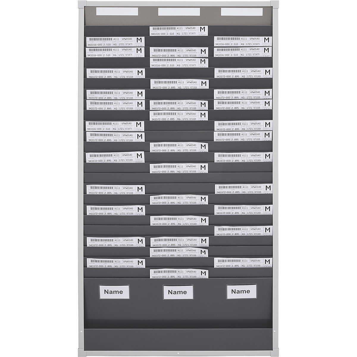 Kártyaosztályozó táblarendszer – EICHNER (Termék képe 11)