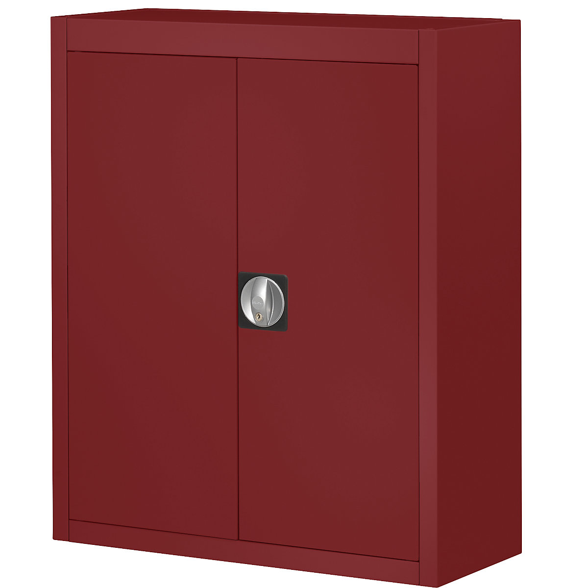 Skladiščna omara, brez odprtih skladiščnih posod – mauser, VxŠxG 820 x 680 x 280 mm, ena barva, rdeča, od 3 kosov-3
