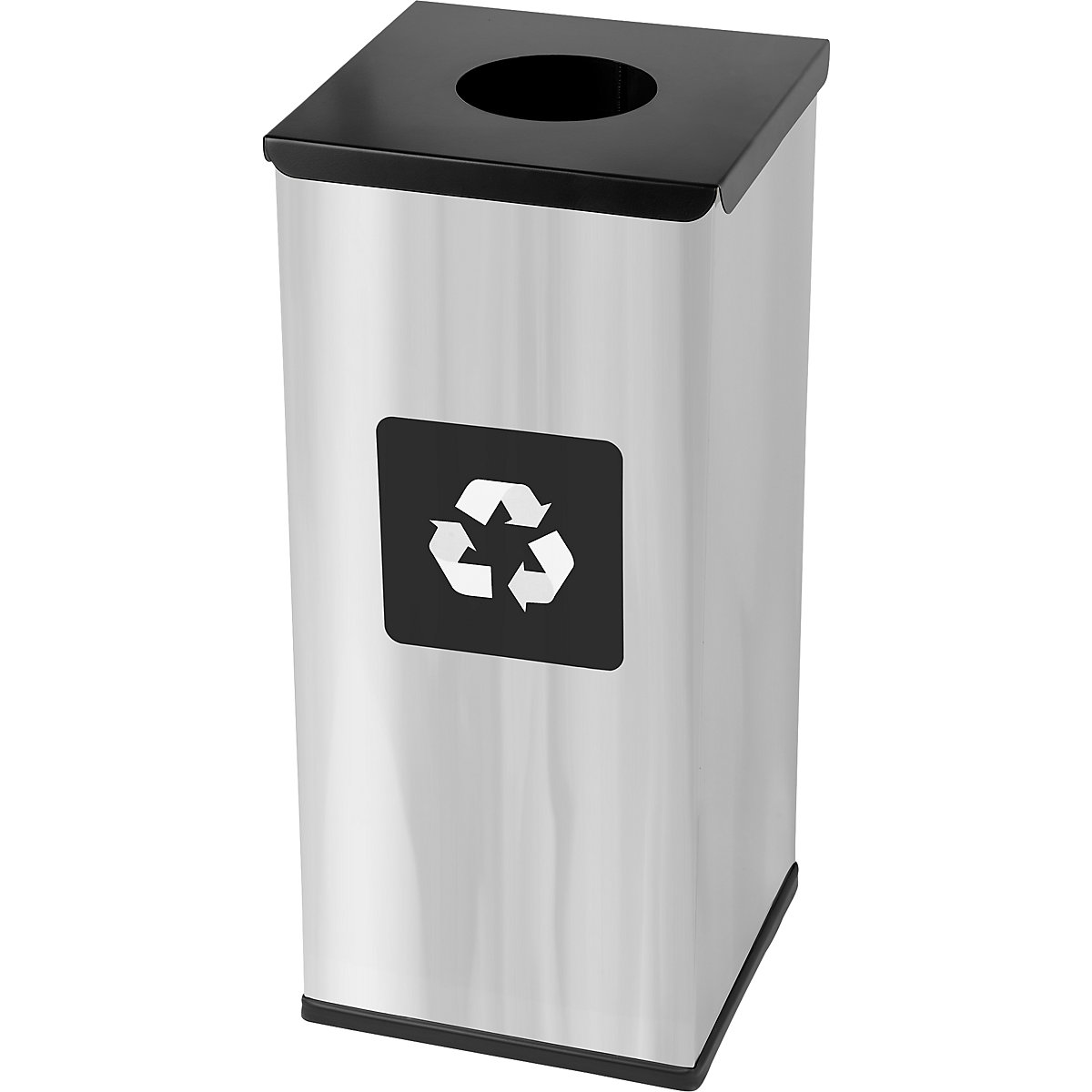 Szögletes szelektív hulladékgyűjtő