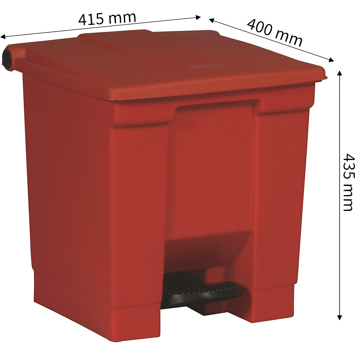 Pedálos szemetes, ipari – Rubbermaid (Termék képe 8)-7