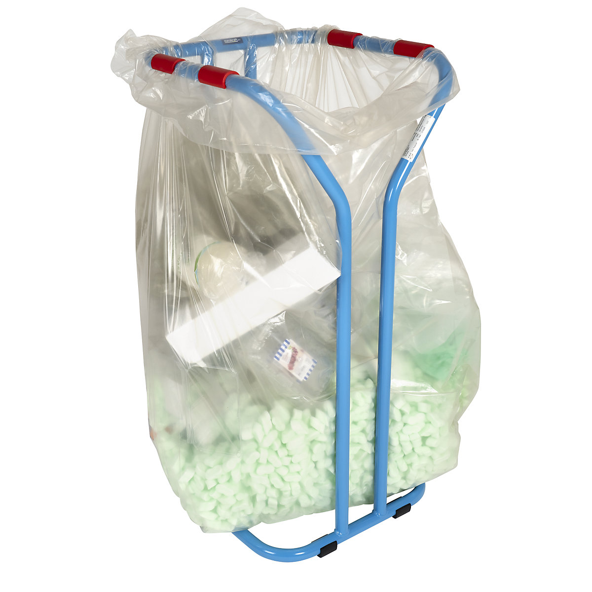 Nagy térfogatú szemeteszsákok, PCR LDPE – eurokraft basic (Termék képe 8)-7