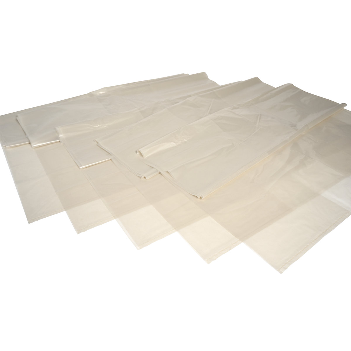Nagy térfogatú szemeteszsákok, PCR LDPE – eurokraft basic