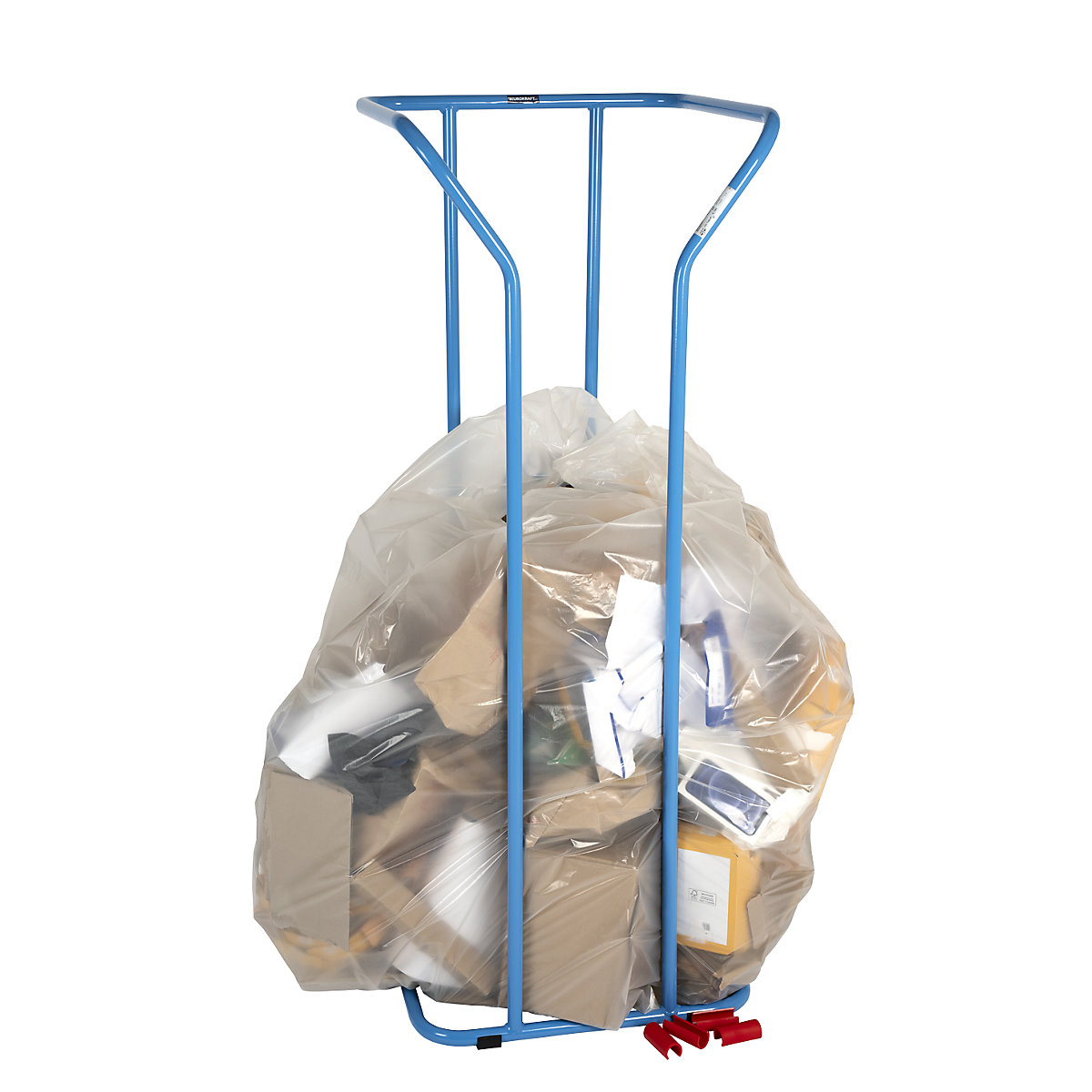 Nagy térfogatú szemeteszsákok, PCR LDPE – eurokraft basic (Termék képe 8)-7