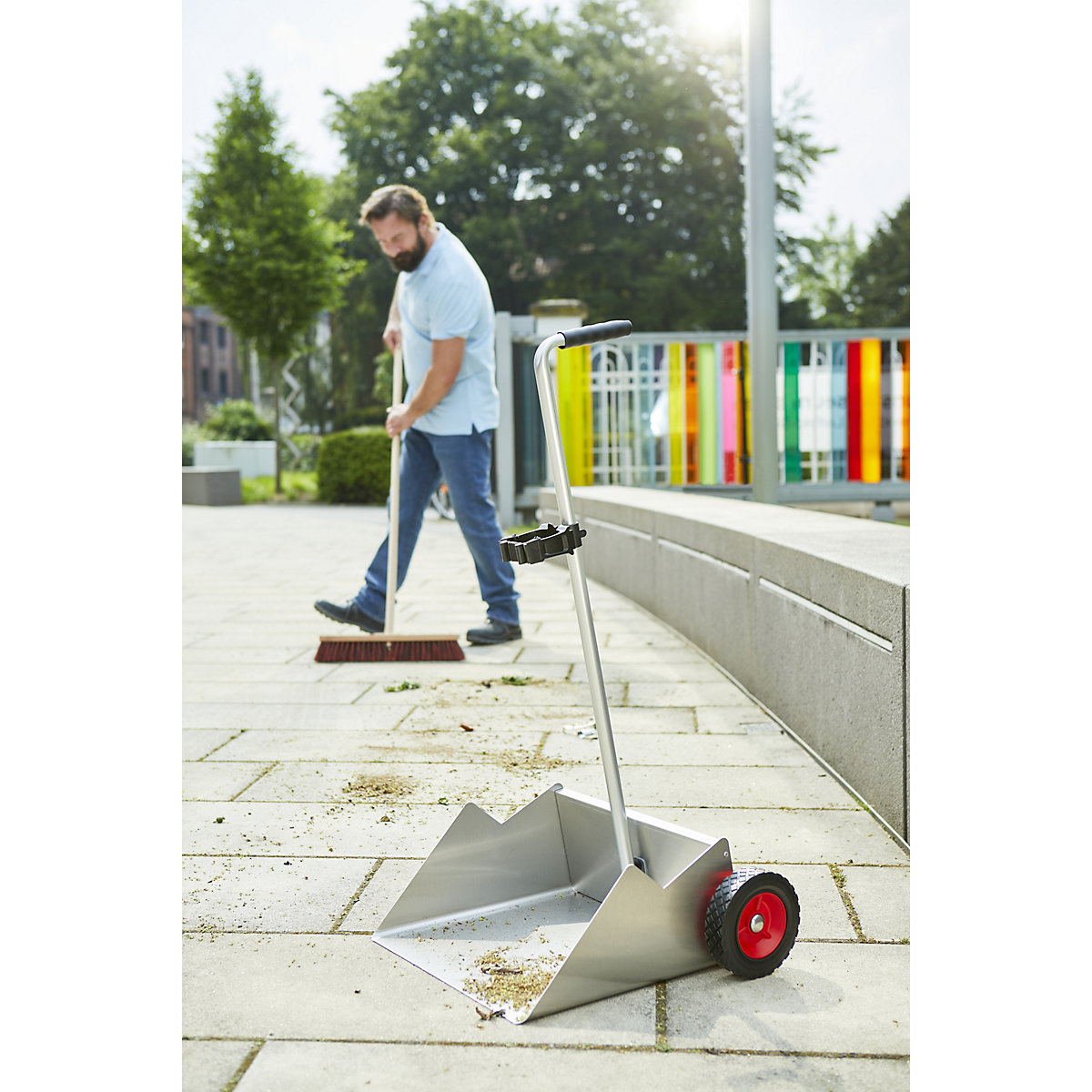 DUSTY SPECIAL 50 álló seprőlapát – FLORA (Termék képe 3)-2