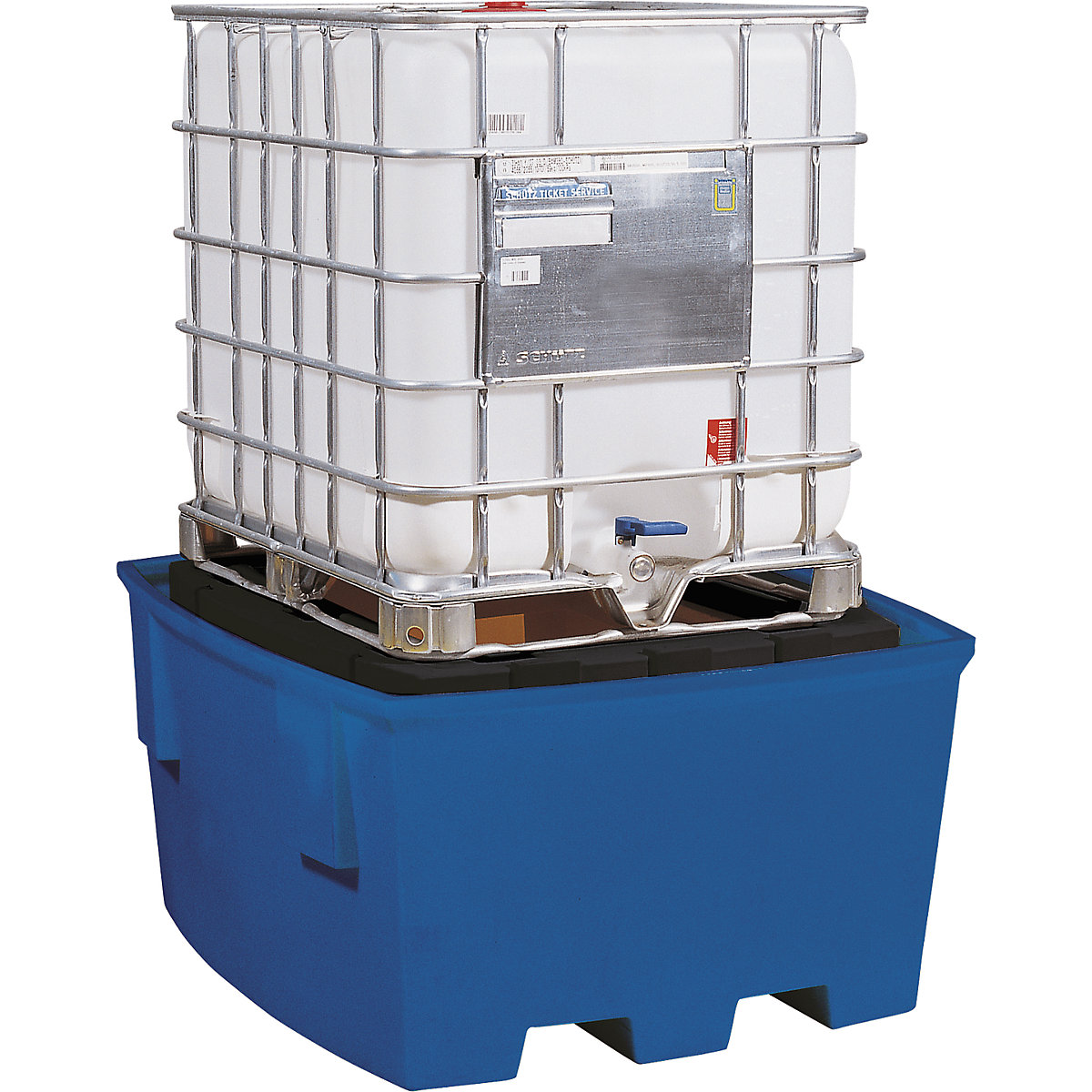 PE-felfogótálca IBC/KTC tartálykonténerekhez – asecos (Termék képe 3)-2