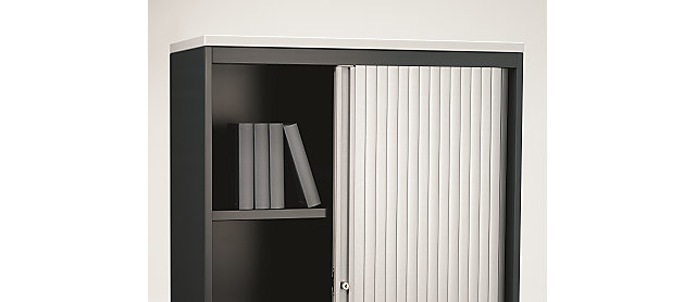mauser cupboard with horizontal roller shutter