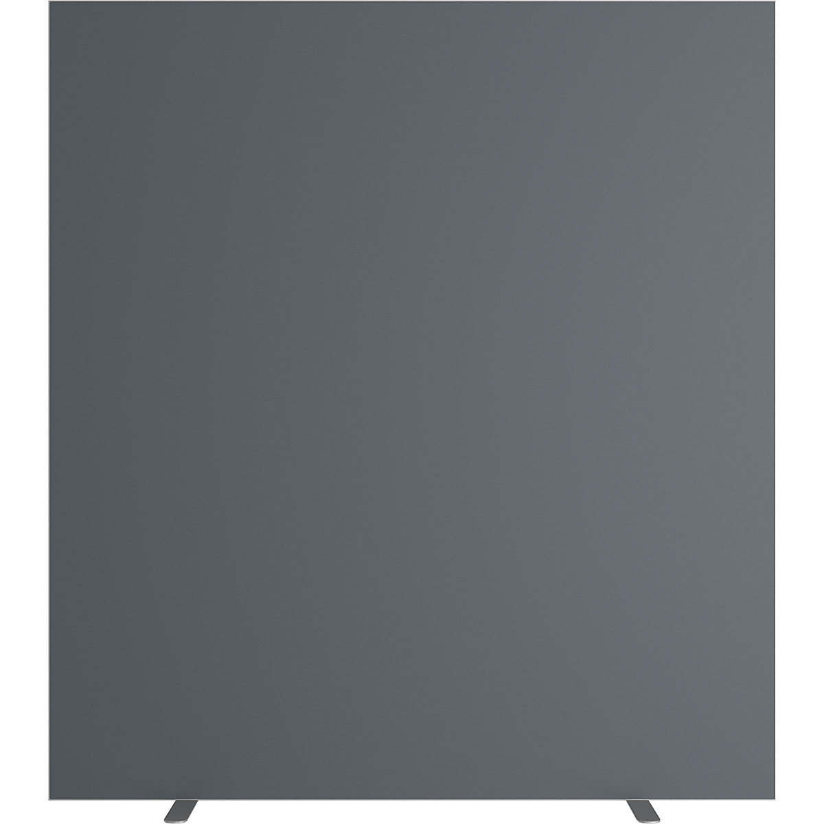 Dělicí stěna easyScreen, jednobarevná, s protihlukovou úpravou, antracitová, šířka 1600 mm-8