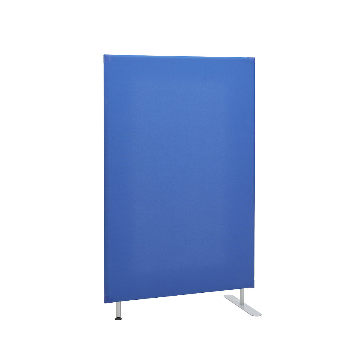 Protihluková dělicí stěna – eurokraft pro, nástěnný panel, výška 1600 mm, šířka 1000 mm, modrá-4