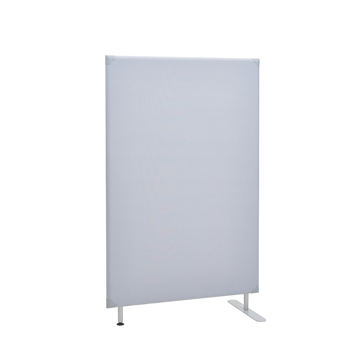Protihluková dělicí stěna – eurokraft pro, nástěnný panel, výška 1600 mm, šířka 1000 mm, šedá-8