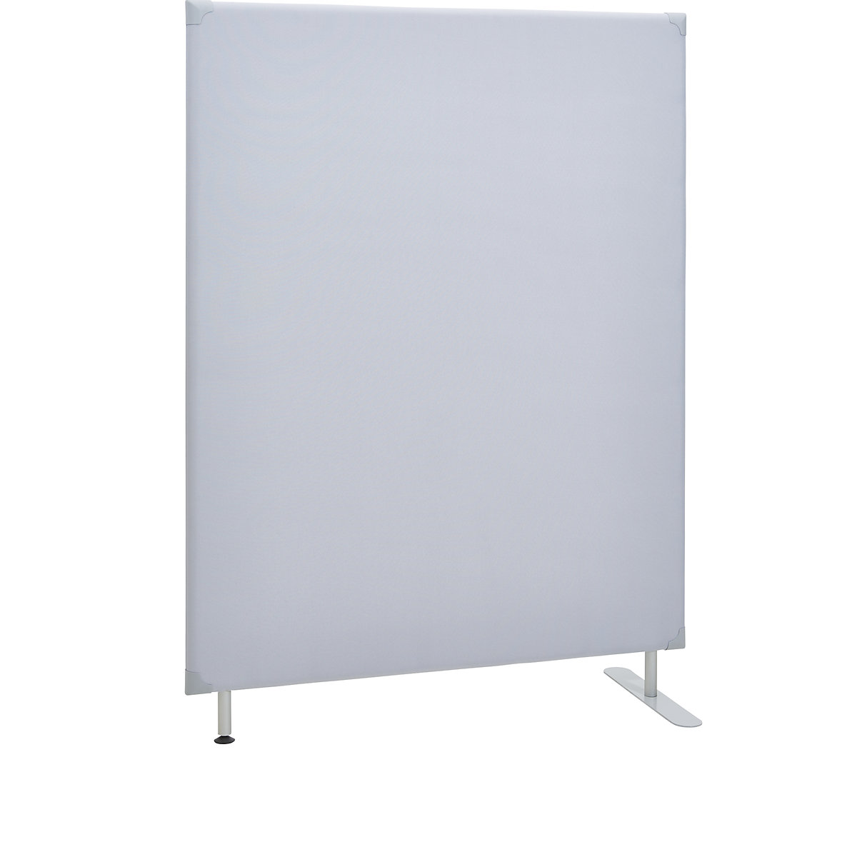 Protihluková dělicí stěna – eurokraft pro, nástěnný panel, výška 1600 mm, šířka 1200 mm, šedá-6