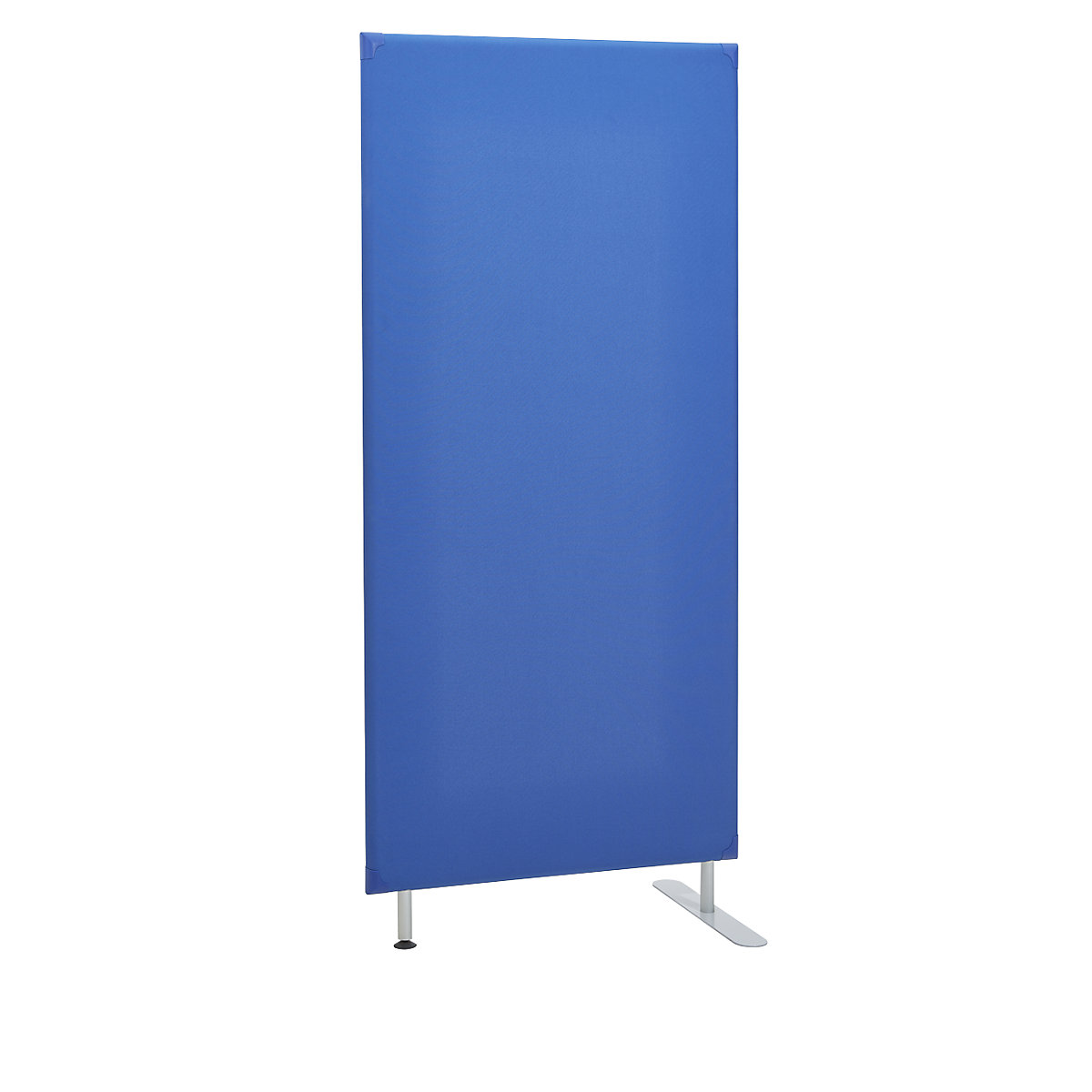 Protihluková dělicí stěna – eurokraft pro, nástěnný panel, výška 1800 mm, šířka 800 mm, modrá-8