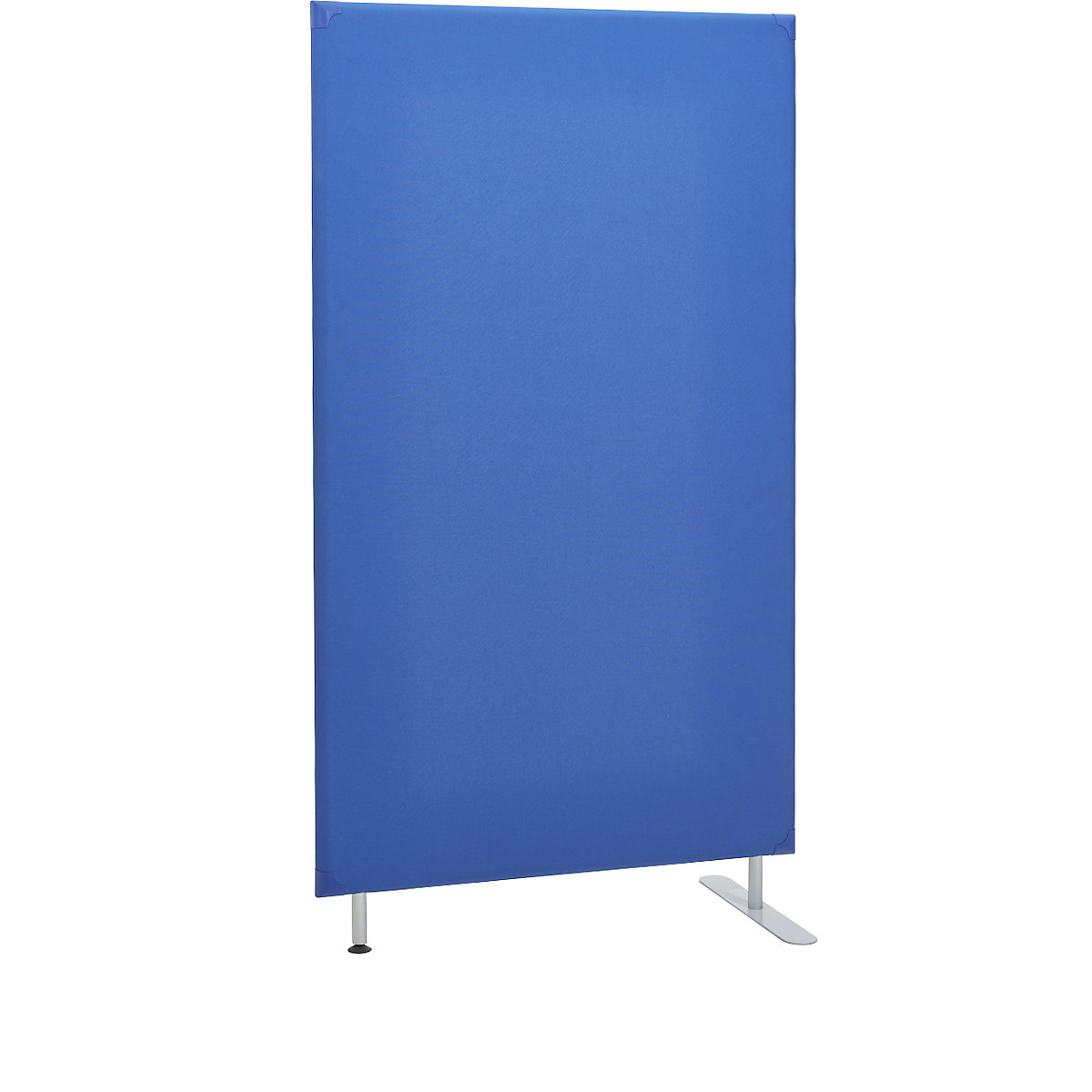 Protihluková dělicí stěna – eurokraft pro, nástěnný panel, výška 1800 mm, šířka 1000 mm, modrá-5