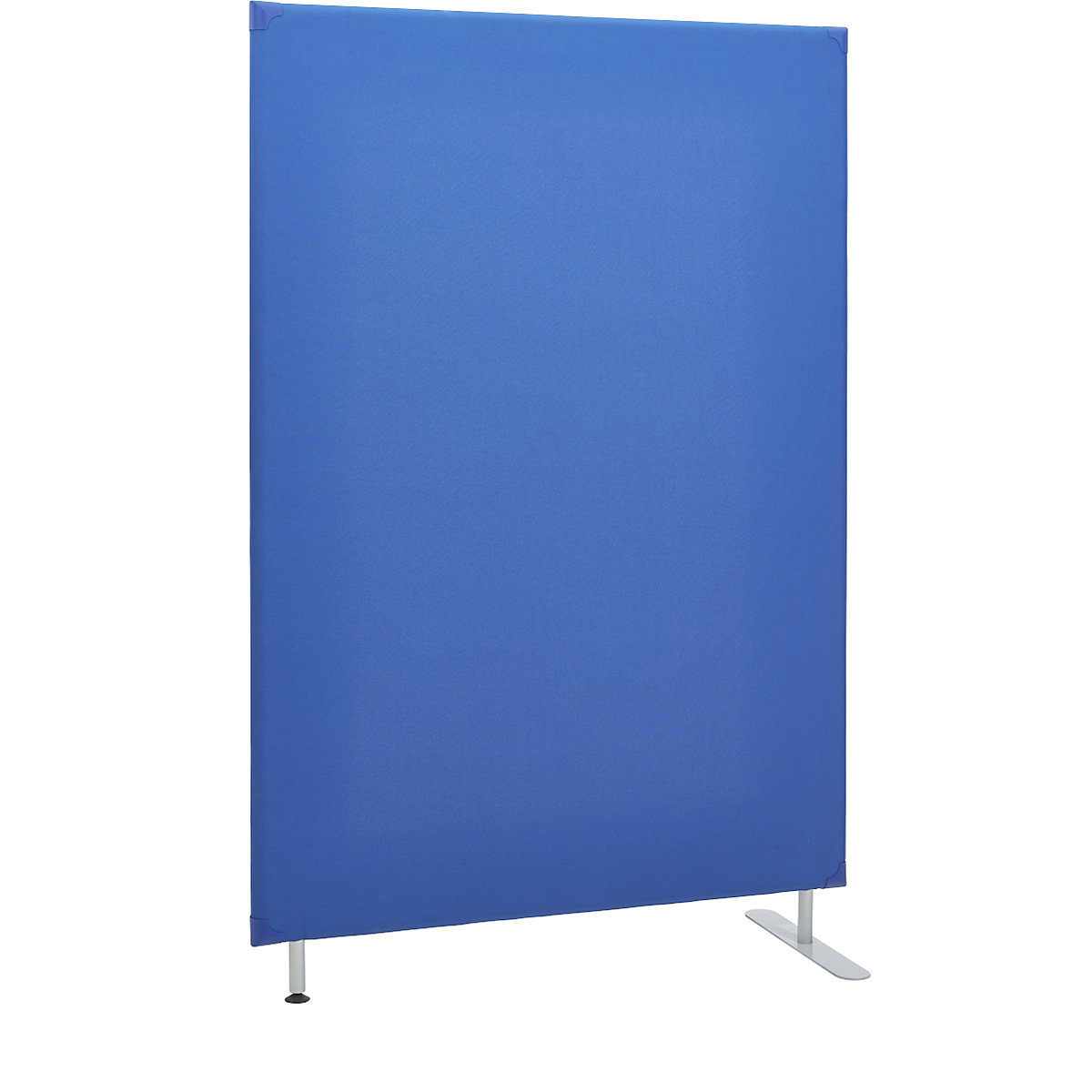 Protihluková dělicí stěna – eurokraft pro, nástěnný panel, výška 1800 mm, šířka 1200 mm, modrá-7