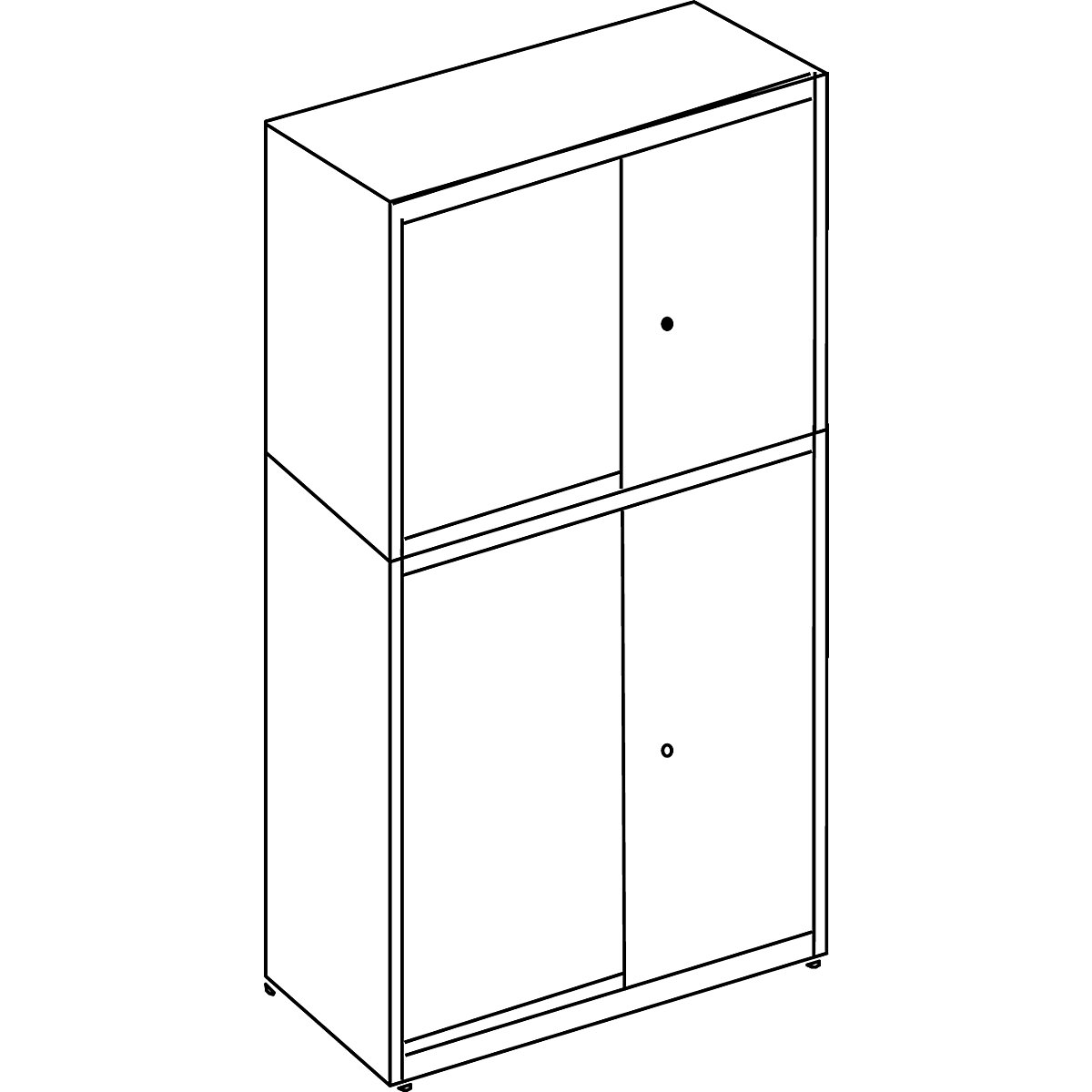 Skříňová kombinace s posuvnými dveřmi – mauser (Obrázek výrobku 2)-1
