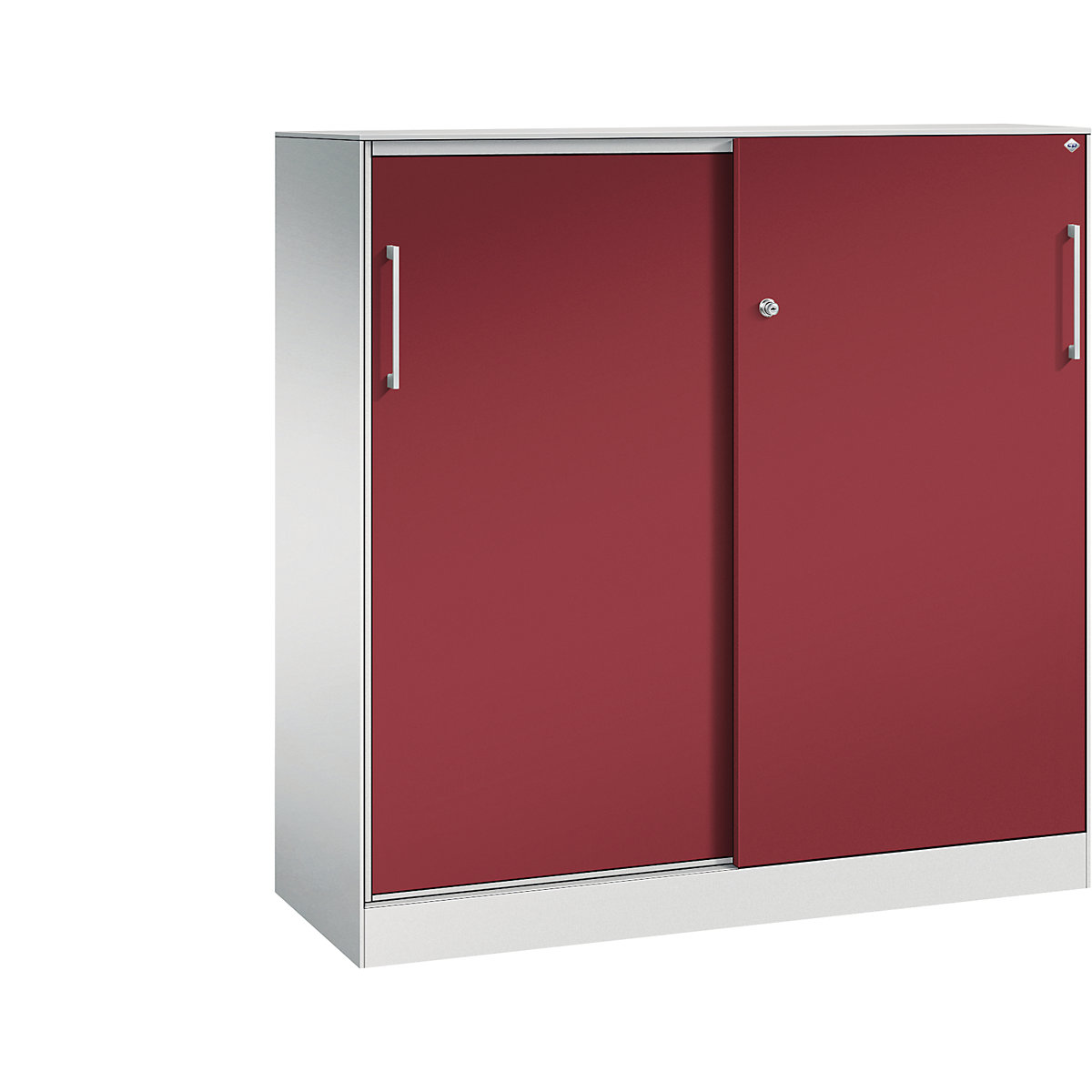 Skříň s posuvnými dveřmi ASISTO, výška 1292 mm – C+P (Obrázek výrobku 2)-1