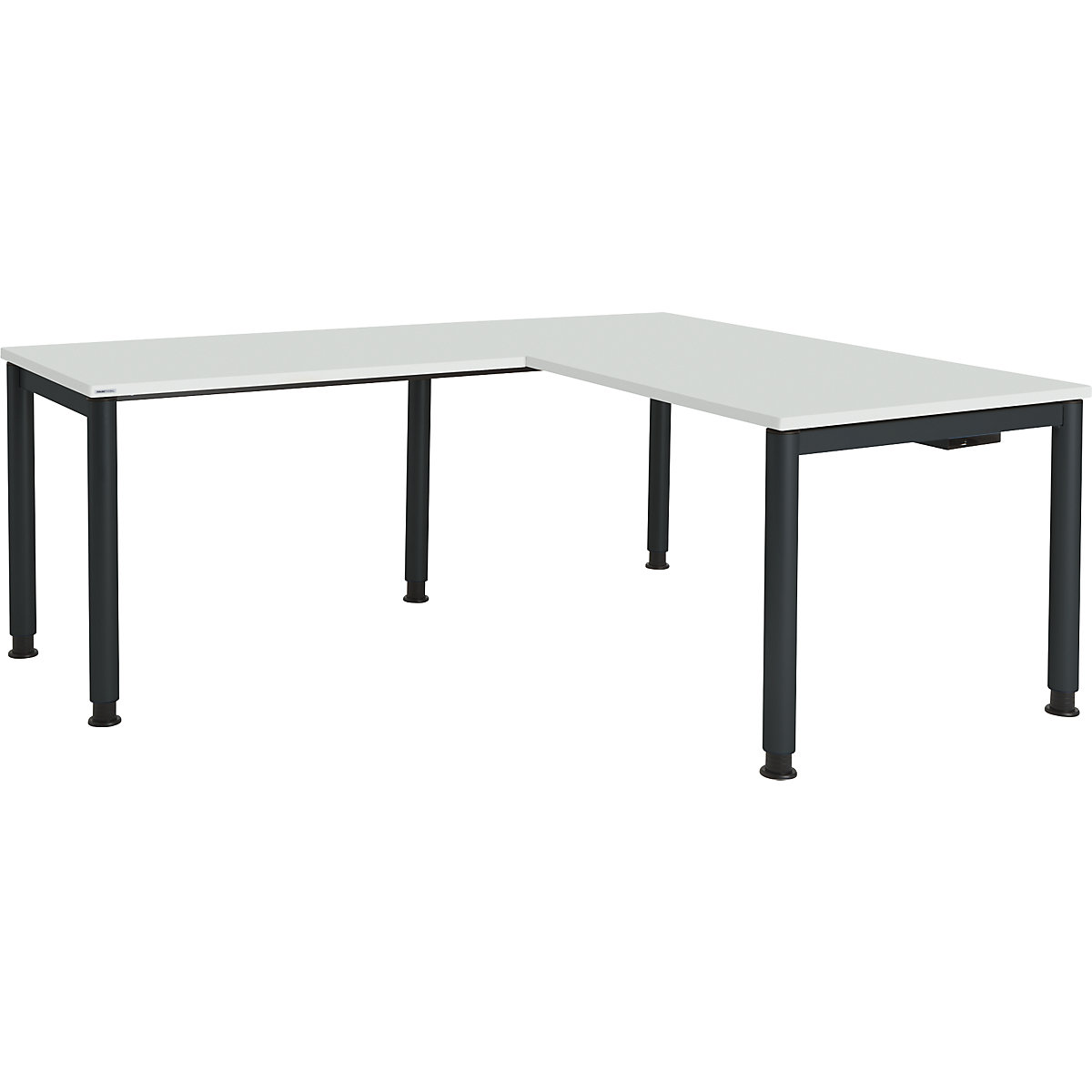 Kombinovaný psací stůl s kruhovými nohami – mauser