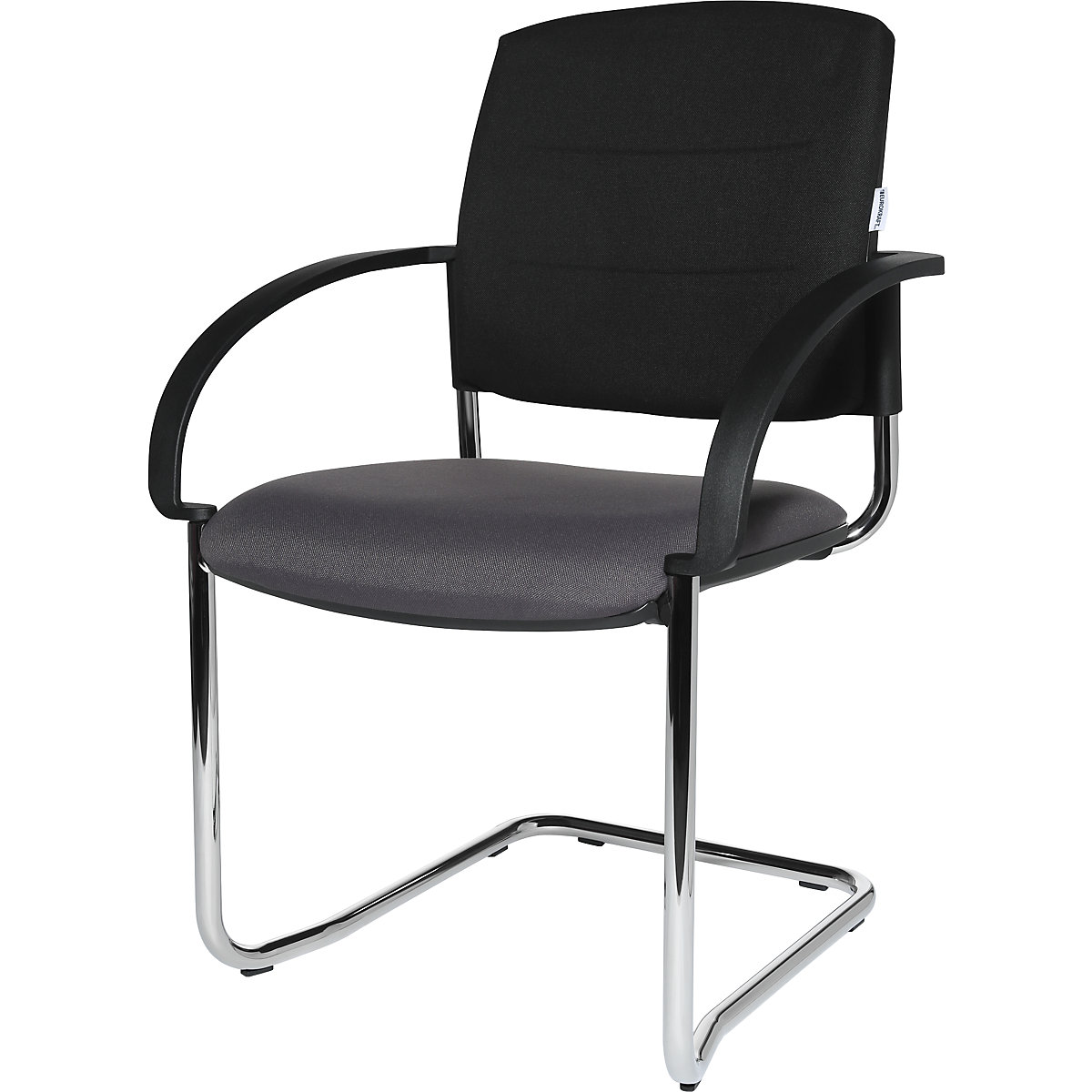 Židle na pružném rámu, bal.j. 2 kusy – eurokraft pro (Obrázek výrobku 3)-2